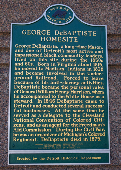 George de Baptiste Home Marker